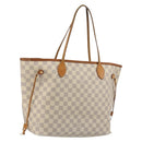 LOUIS VUITTON Damier Azur Neverfull MM Tote Bag N41605 LV Auth 190624-1