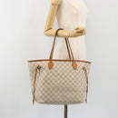 LOUIS VUITTON Damier Azur Neverfull MM Tote Bag N41605 LV Auth 190624-25