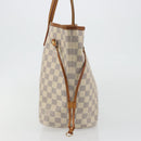 LOUIS VUITTON Damier Azur Neverfull MM Tote Bag N41605 LV Auth 190624-3