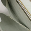 CHANEL Vanity Hand Bag Patent Leather Yellow Silver CC Auth 190628-24