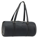 LOUIS VUITTON Epi Soufflot Hand Bag Black M52222 LV Auth 190634-1