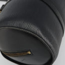 LOUIS VUITTON Epi Soufflot Hand Bag Black M52222 LV Auth 190634-18