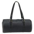 LOUIS VUITTON Epi Soufflot Hand Bag Black M52222 LV Auth 190634-2