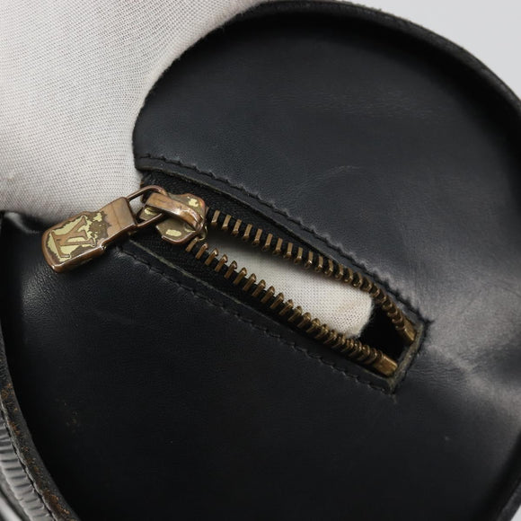 LOUIS VUITTON Epi Soufflot Hand Bag Black M52222 LV Auth 190634