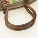 Christian Dior Boston Bag Canvas Multicolor Silver Auth 190638M-7