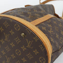 LOUIS VUITTON Monogram Bucket GM Shoulder Bag M42236 LV Auth 190639-9