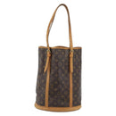 LOUIS VUITTON Monogram Bucket GM Shoulder Bag M42236 LV Auth 190639-13