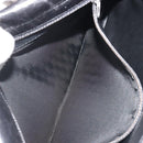 BALLY Chain Shoulder Bag Leather Black Gold Auth 190641A-21