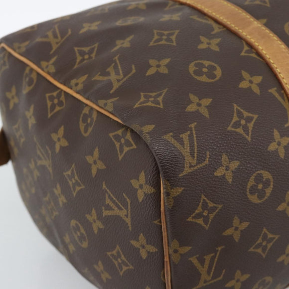LOUIS VUITTON Monogram Sac Souple 35 Boston Bag M41626 LV Auth 190642