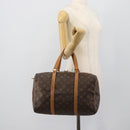 LOUIS VUITTON Monogram Sac Souple 35 Boston Bag M41626 LV Auth 190642-19
