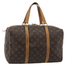 LOUIS VUITTON Monogram Sac Souple 35 Boston Bag M41626 LV Auth 190642-1