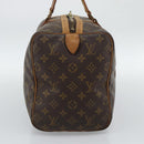 LOUIS VUITTON Monogram Sac Souple 35 Boston Bag M41626 LV Auth 190642-4