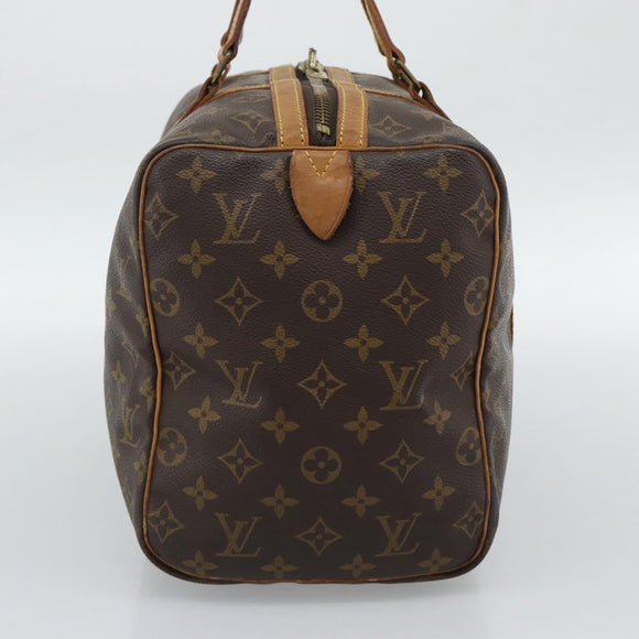 LOUIS VUITTON Monogram Sac Souple 35 Boston Bag M41626 LV Auth 190642