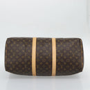 LOUIS VUITTON Monogram Keepall 50 Boston Bag M41426 LV Auth 190644-5