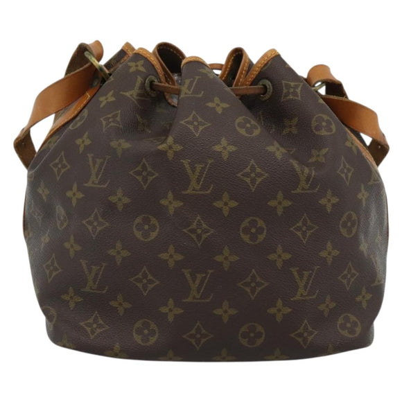 LOUIS VUITTON Monogram Petit Noe Shoulder Bag M42226 LV Auth 190645A