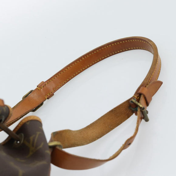 LOUIS VUITTON Monogram Petit Noe Shoulder Bag M42226 LV Auth 190645A
