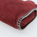 Stella MacCartney Chain Falabella Tiny Bag Polyester 2way Bordeaux Auth 190646A-12