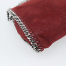 Stella MacCartney Chain Falabella Tiny Bag Polyester 2way Bordeaux Auth 190646A-15
