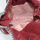 Stella MacCartney Chain Falabella Tiny Bag Polyester 2way Bordeaux Auth 190646A-18