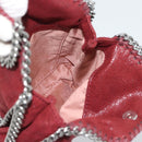 Stella MacCartney Chain Falabella Tiny Bag Polyester 2way Bordeaux Auth 190646A-19