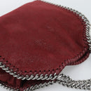 Stella MacCartney Chain Falabella Tiny Bag Polyester 2way Bordeaux Auth 190646A-6