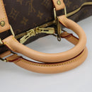 LOUIS VUITTON Monogram Keepall 55 Boston Bag M41424 LV Auth 190647A-7