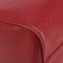 LOUIS VUITTON Epi Speedy 35 Hand Bag Castilian Red M42997 LV Auth 190649A-15
