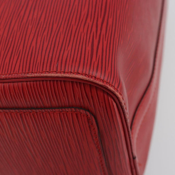 LOUIS VUITTON Epi Speedy 35 Hand Bag Castilian Red M42997 LV Auth 190649A