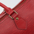 LOUIS VUITTON Epi Speedy 35 Hand Bag Castilian Red M42997 LV Auth 190649A-19
