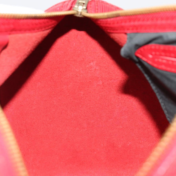 LOUIS VUITTON Epi Speedy 35 Hand Bag Castilian Red M42997 LV Auth 190649A