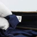 Miu Miu Hand Bag Leather 2way Blue Gold Auth 190650-12