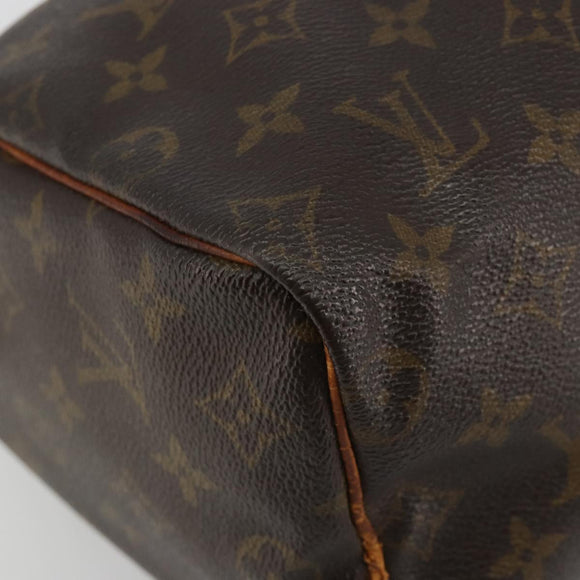 LOUIS VUITTON Monogram Speedy 25 Hand Bag M41528 LV Auth 190651