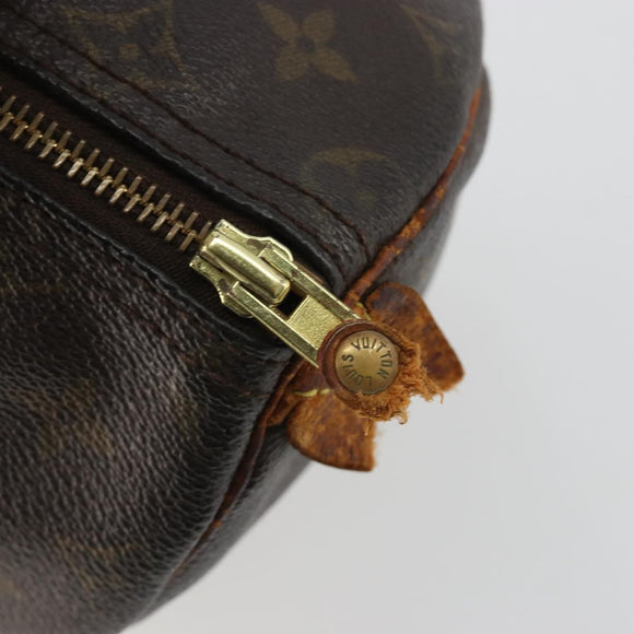 LOUIS VUITTON Monogram Speedy 25 Hand Bag M41528 LV Auth 190651