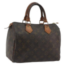 LOUIS VUITTON Monogram Speedy 25 Hand Bag M41528 LV Auth 190651-1