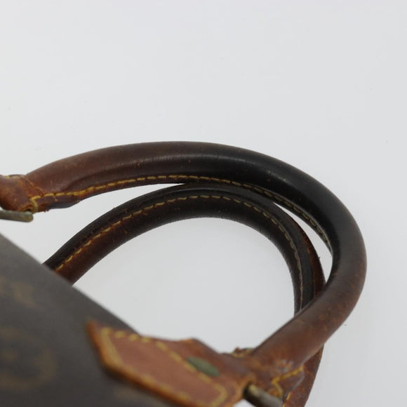 LOUIS VUITTON Monogram Speedy 25 Hand Bag M41528 LV Auth 190651