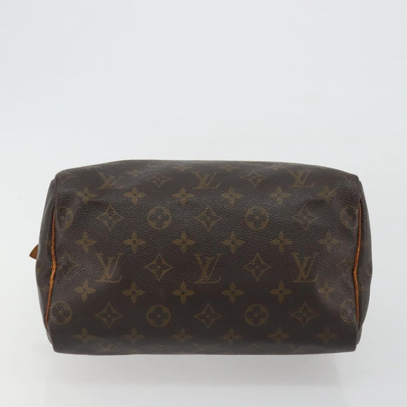 LOUIS VUITTON Monogram Speedy 25 Hand Bag M41528 LV Auth 190651