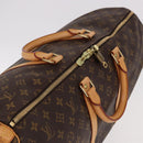 LOUIS VUITTON Monogram Keepall 50 Boston Bag M41426 LV Auth 190654A-6