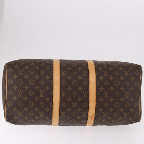 LOUIS VUITTON Monogram Keepall 50 Boston Bag M41426 LV Auth 190654A