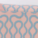 Vivienne Westwood Hand Bag Canvas Pink Silver Auth 190655A-10