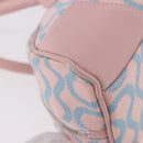 Vivienne Westwood Hand Bag Canvas Pink Silver Auth 190655A-11