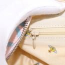 Vivienne Westwood Hand Bag Canvas Pink Silver Auth 190655A-21