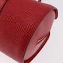 LOUIS VUITTON Epi Soufflot Hand Bag Red M52227 LV Auth 190657V-18