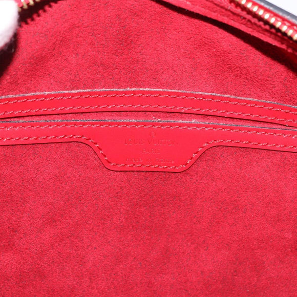 LOUIS VUITTON Epi Soufflot Hand Bag Red M52227 LV Auth 190657V