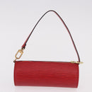 LOUIS VUITTON Epi Soufflot Hand Bag Red M52227 LV Auth 190657V-22