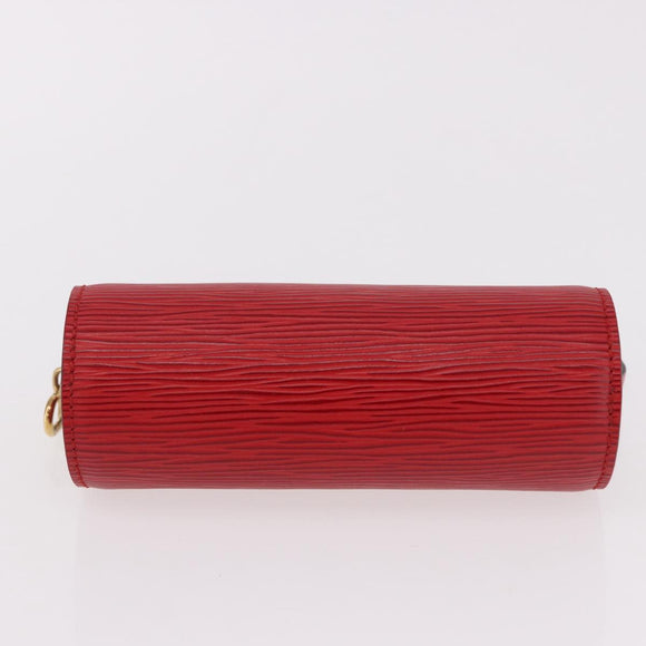 LOUIS VUITTON Epi Soufflot Hand Bag Red M52227 LV Auth 190657V