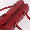 LOUIS VUITTON Epi Soufflot Hand Bag Red M52227 LV Auth 190657V-6