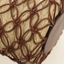 Miu Miu Hand Bag Straw 2way Brown Gold Auth 190660SAM-18