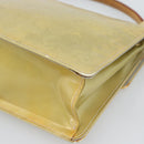 LOUIS VUITTON Monogram Vernis Spring street Hand Bag Gris M91029 LV Auth 190661-16
