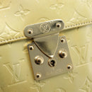 LOUIS VUITTON Monogram Vernis Spring street Hand Bag Gris M91029 LV Auth 190661-18