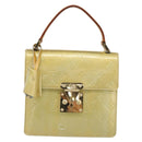 LOUIS VUITTON Monogram Vernis Spring street Hand Bag Gris M91029 LV Auth 190661-13